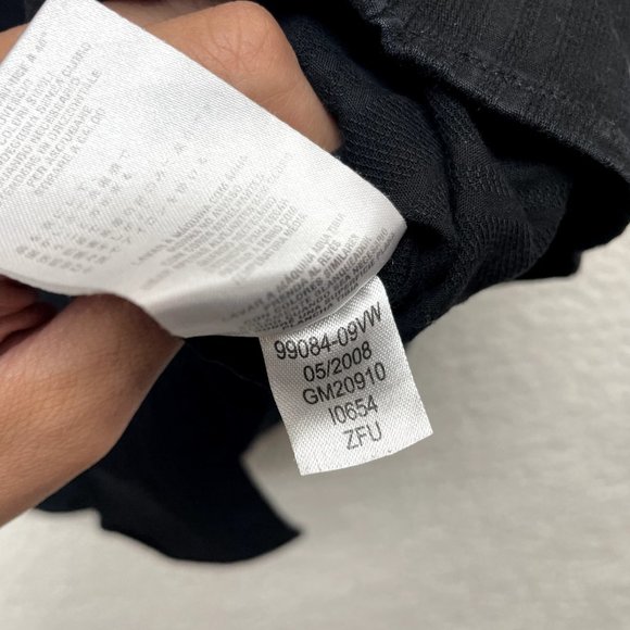 Y2K 2000s Harley Davidson Plus Size Blouse Womens 1X Black Studded Cyber Grunge - Picture 7 of 9